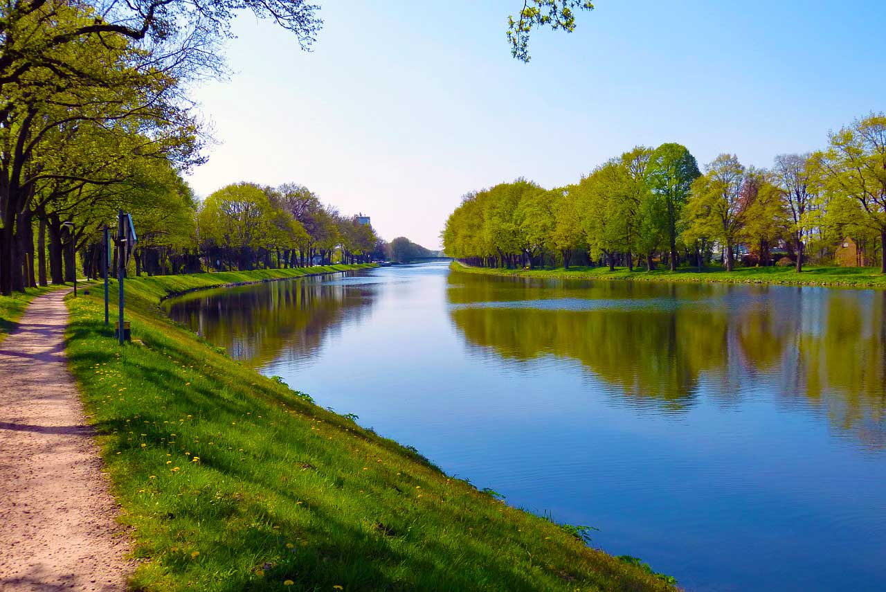 Emsland Radweg durch die Natur